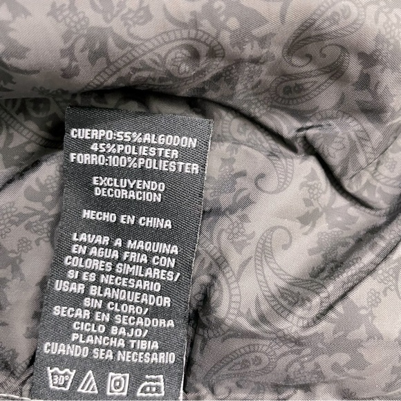 Civil Society Grey Cotton Knit Track Full Zip Jack size L - Picture 9 of 10